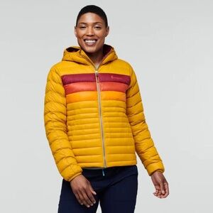 Cotopaxi Fuego Women's Puffer Jacket - Yellow and Red